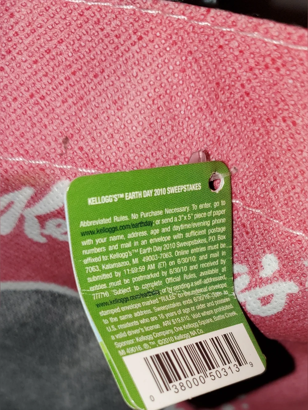 Kellogg's Pink Parrot Graphic Tote Bag - Picture 11 of 11